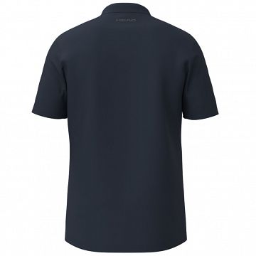 Head Club 25 Tech Polo Shirt Navy